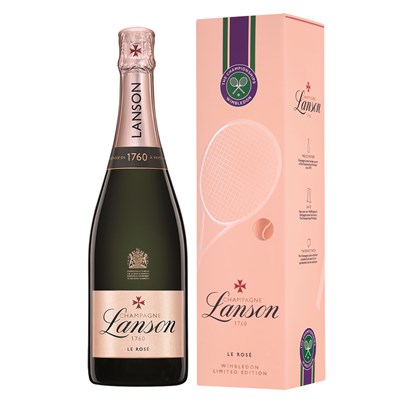 Lanson Le Rose in 2022 Wimbledon Edition Gift Box